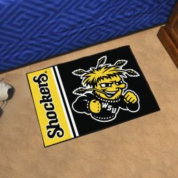 Wichita State University Mascot Starter Doormat - 19 x 30