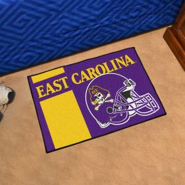 ECU Pirates Helmet Starter Doormat - 19 x 30