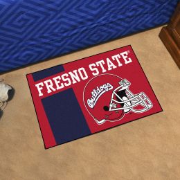 Fresno State Helmet Starter Doormat - 19 x 30