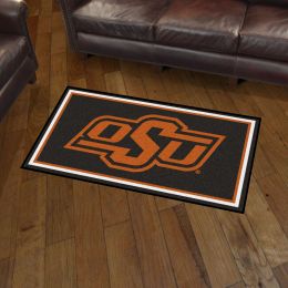 Oklahoma State University Area rug - 3â€™ x 5â€™ Nylon