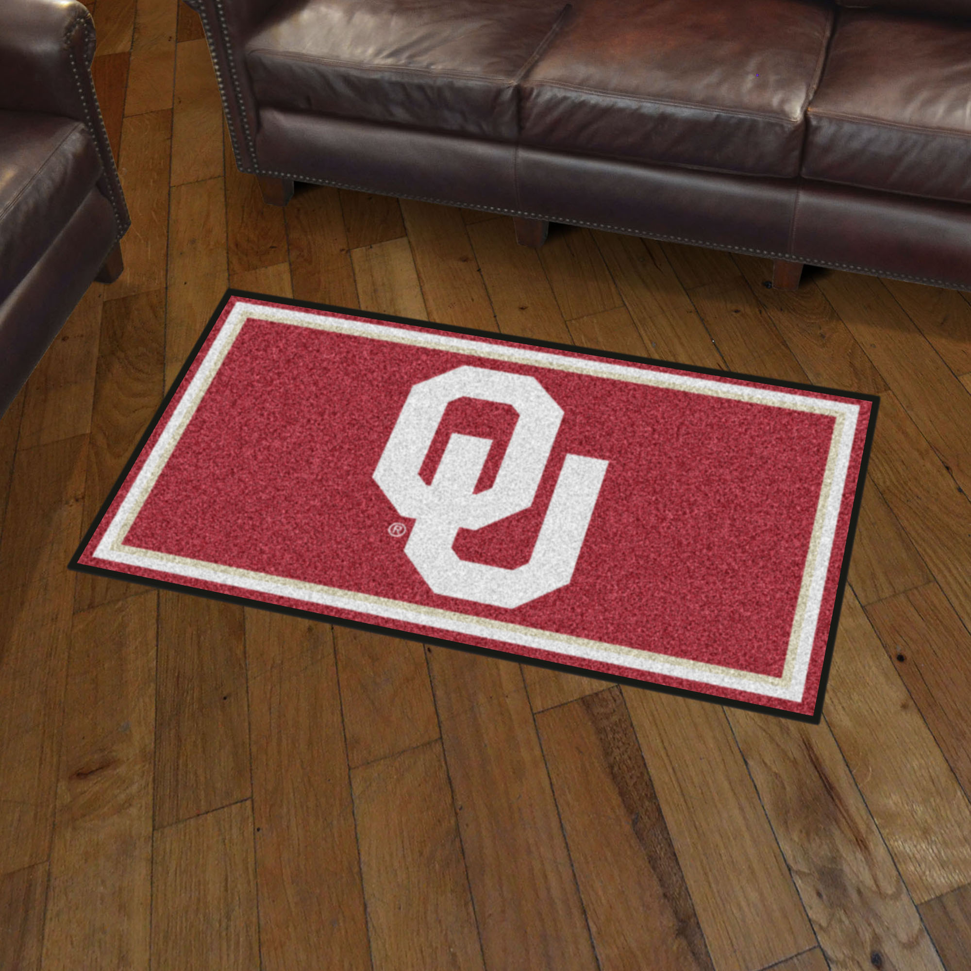 University of Oklahoma Area rug - 3â€™ x 5â€™ Nylon