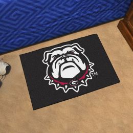 University of Georgia Black Bulldogs Starter Doormat - 19 x 30