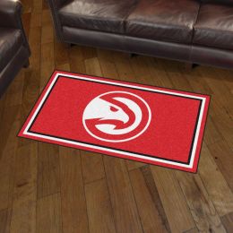 Atlanta Hawks Area rug - 3â€™ x 5â€™ Nylon