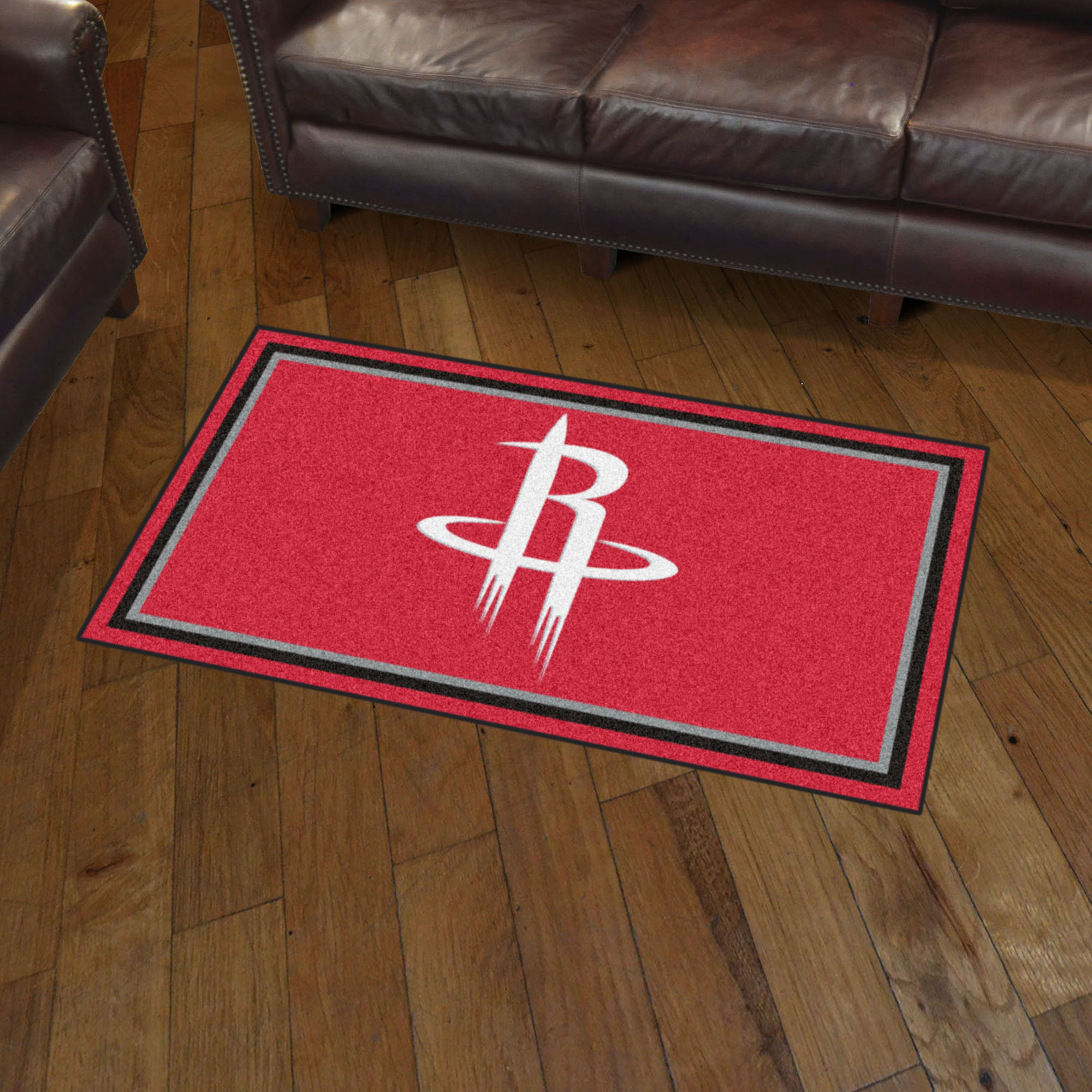 Houston Rockets Area rug - 3â€™ x 5â€™ Nylon