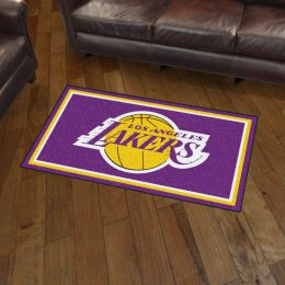 Los Angeles Lakers Area rug - 3â€™ x 5â€™ Nylon