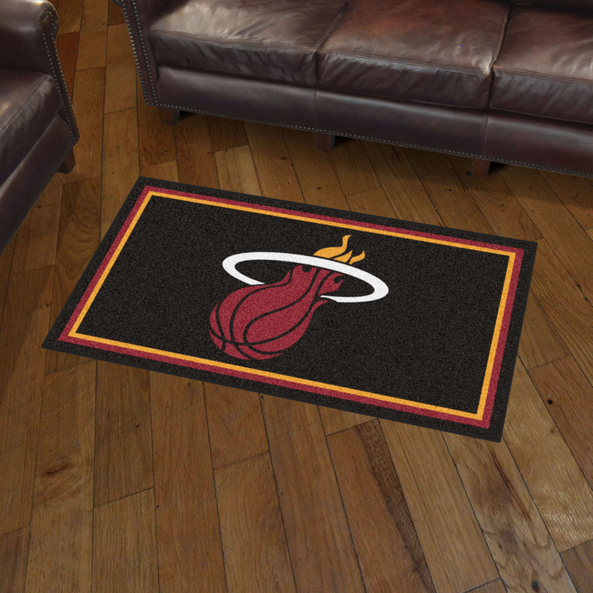 Miami Heat Area rug - 3’ x 5’ Nylon