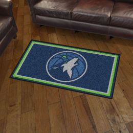 Minnesota Timberwolves Area rug - 3’ x 5’ Nylon