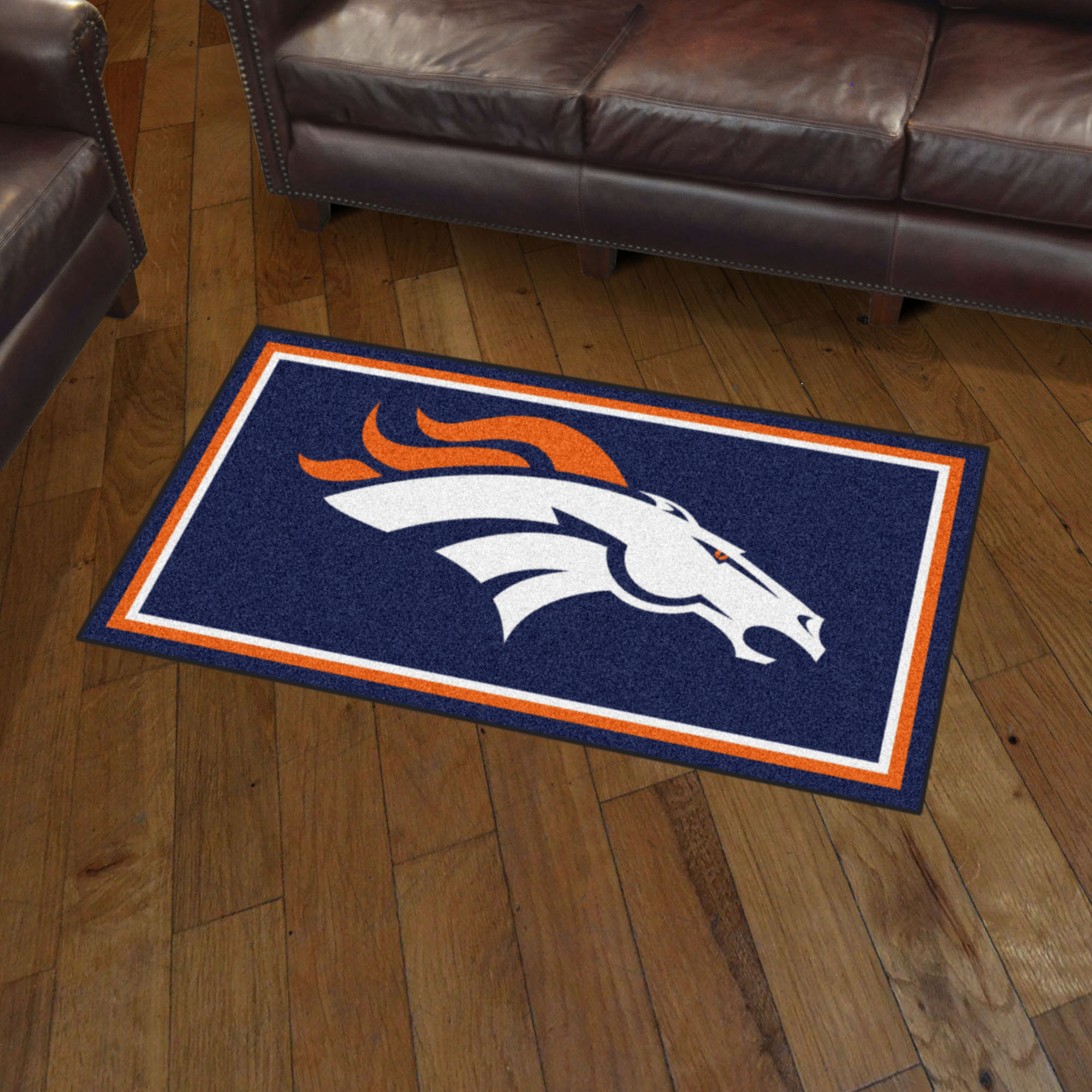 Denver Broncos Area rug - 3â€™ x 5â€™ Nylon