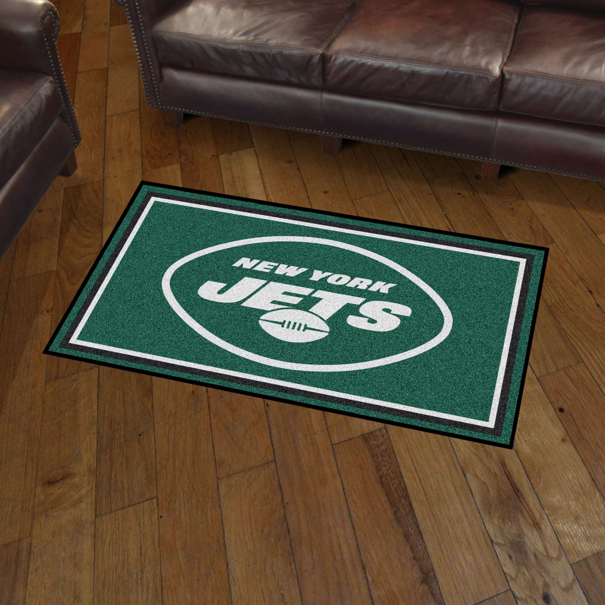 New York Jets Area rug 3â€™ x 5â€™ Nylon