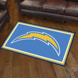 Los Angeles Chargers Area rug - 3â€™ x 5â€™ Nylon