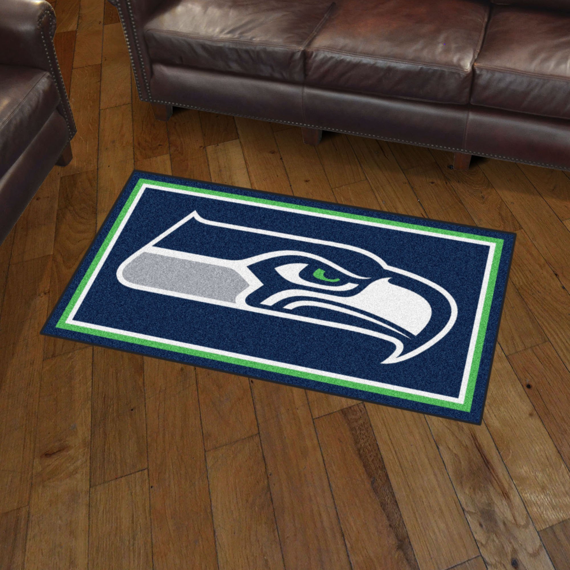 Seattle Seahawks Area rug 3â€™ x 5â€™ Nylon