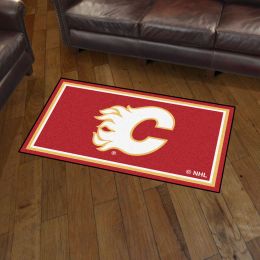 Calgary Flames Area rug - 3’ x 5’ Nylon