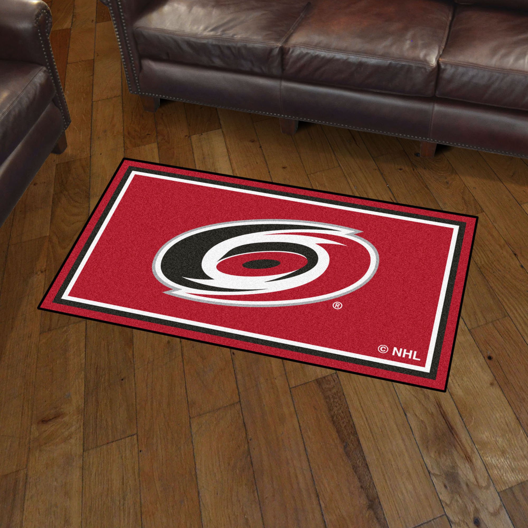 Carolina Hurricanes Area rug - 3â€™ x 5â€™ Nylon