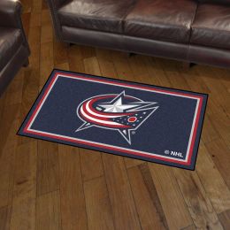 Columbus Blue Jackets Area rug - 3â€™ x 5â€™ Nylon