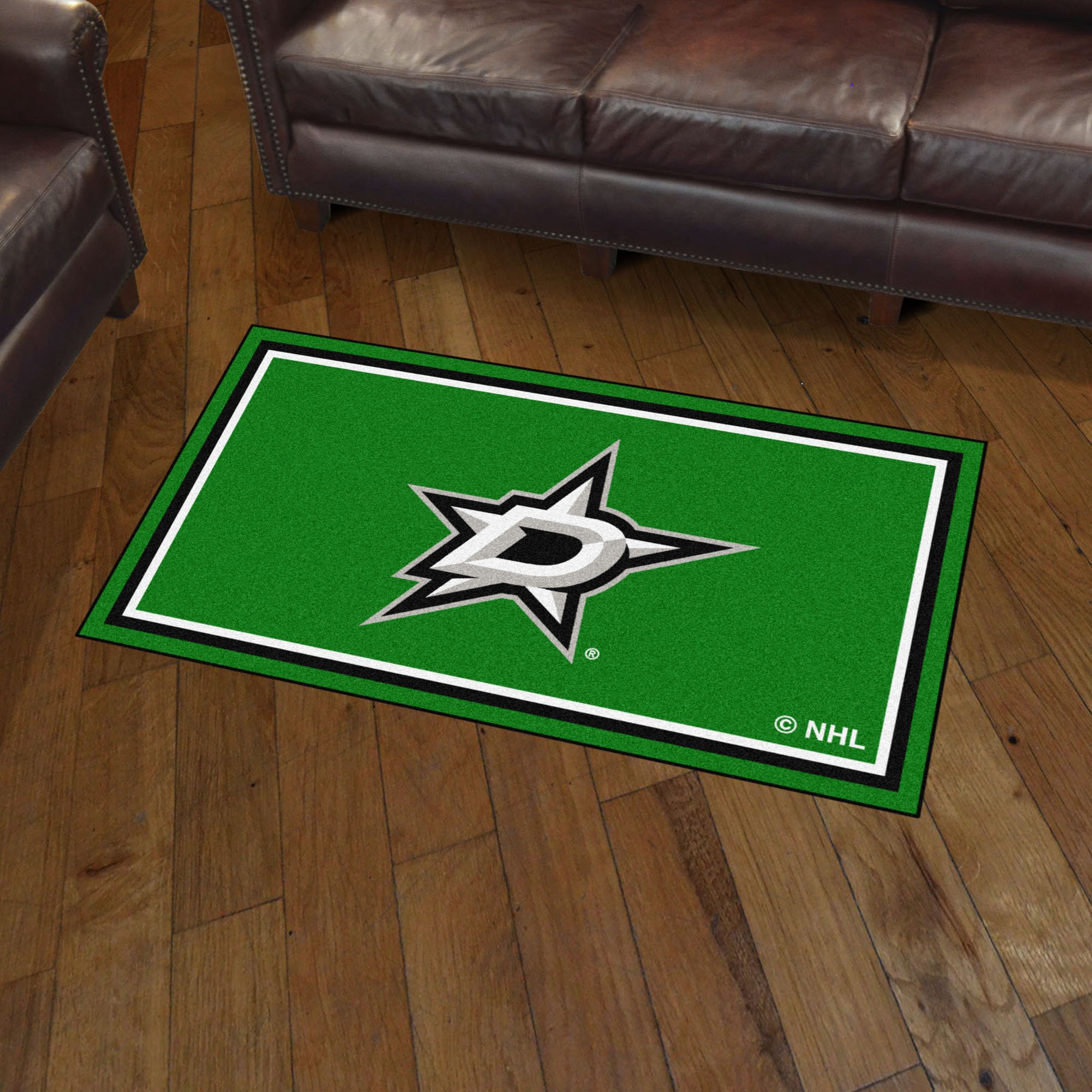 Dallas Stars Area rug - 3â€™ x 5â€™ Nylon