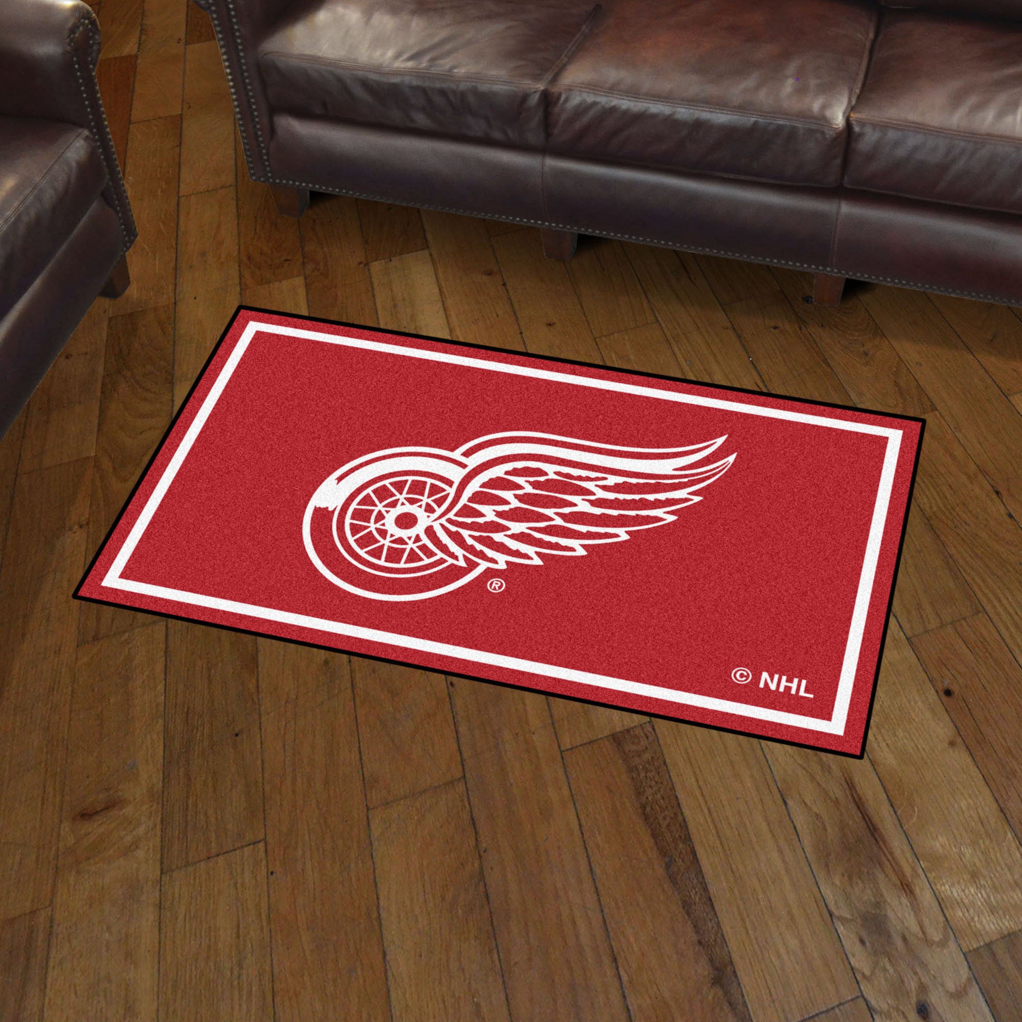 Detroit Red Wings Area rug - 3â€™ x 5â€™ Nylon