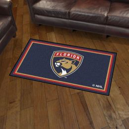 Florida Panthers Area rug - 3â€™ x 5â€™ Nylon