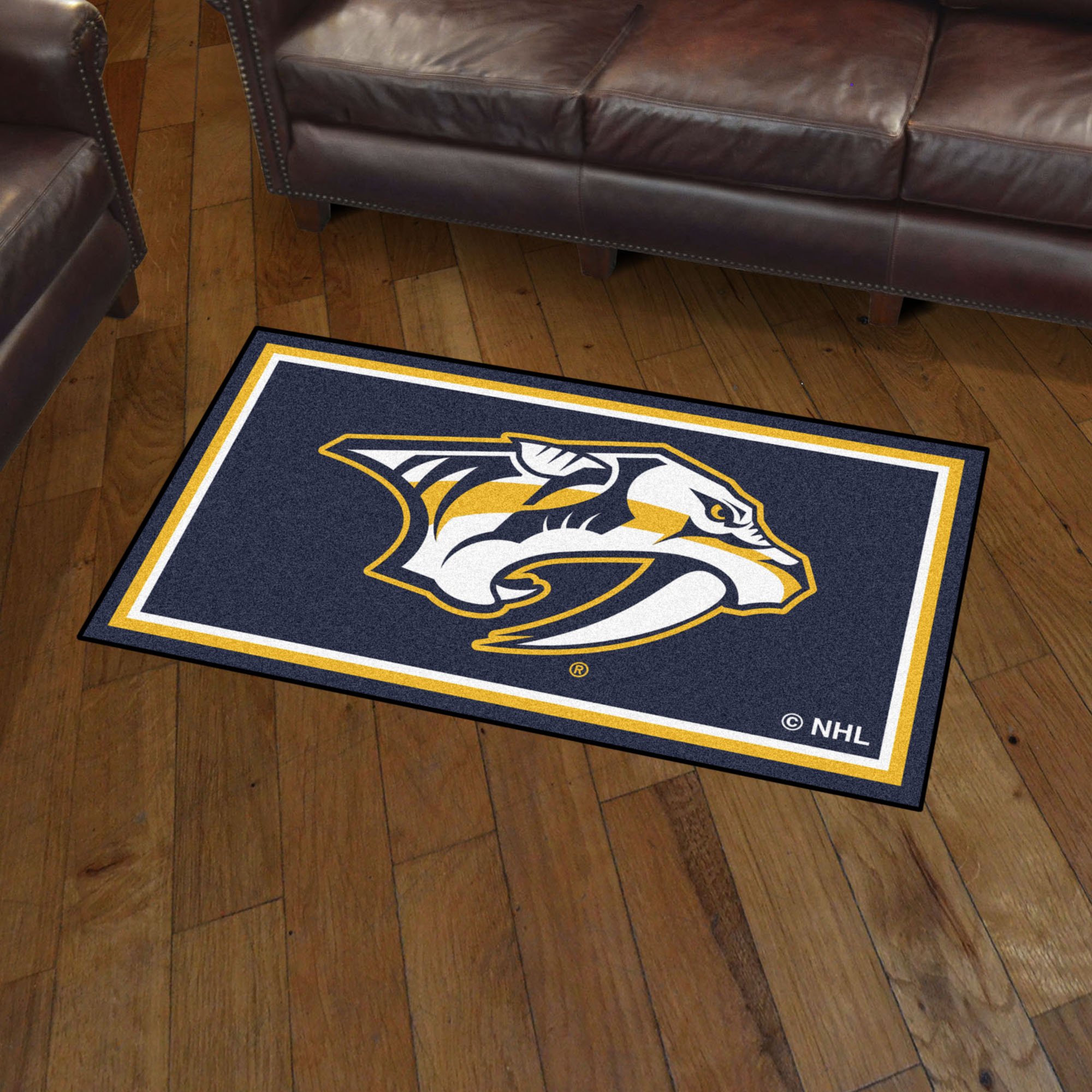 Nashville Predators Area rug 3â€™ x 5â€™ Nylon