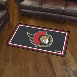 Ottawa Senators Area rug - 3â€™ x 5â€™ Nylon