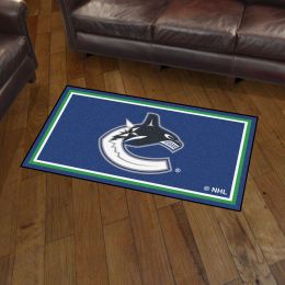 Vancouver Canucks Area rug - 3â€™ x 5â€™ Nylon