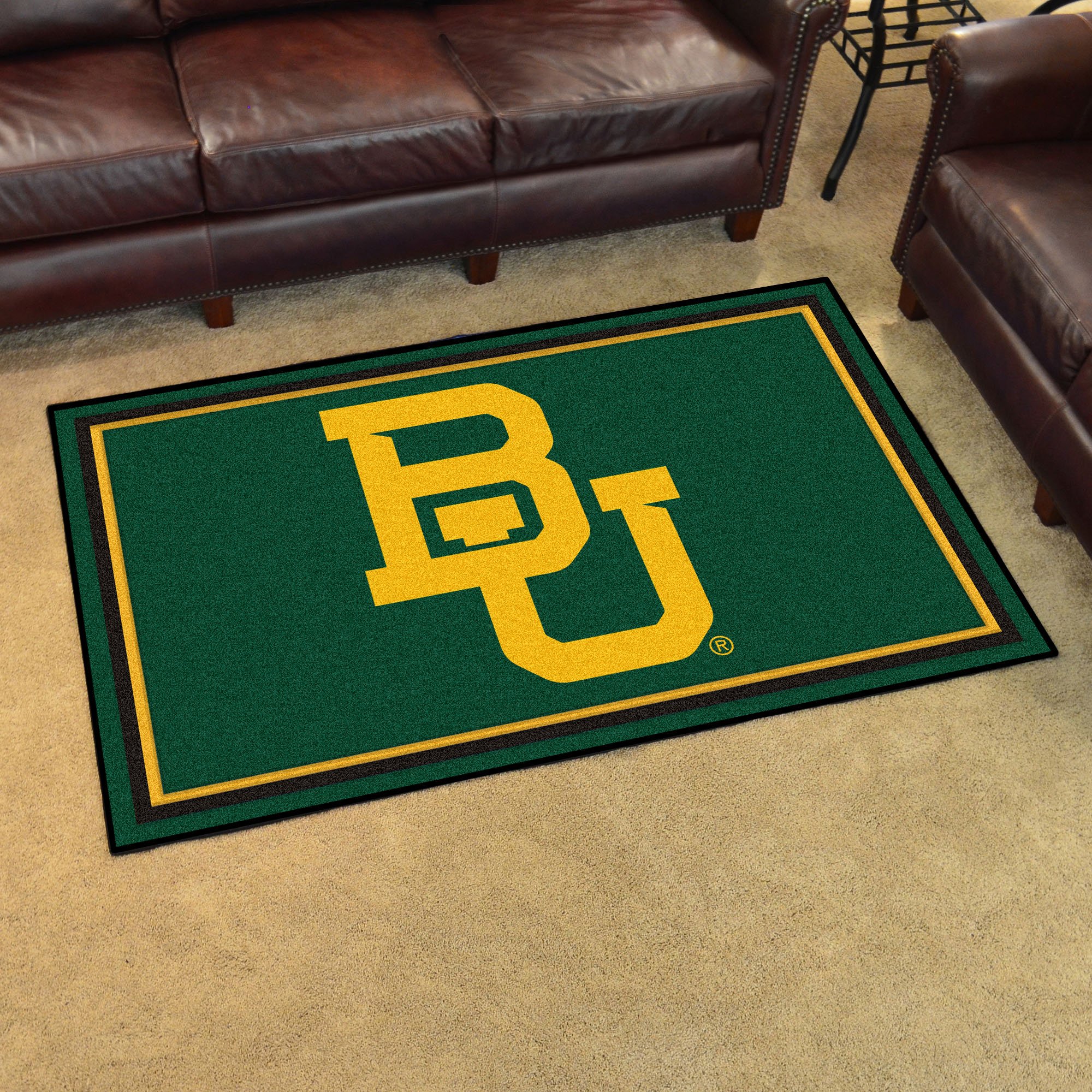 Baylor University Area Rug - Nylon 4â€™ x 6â€™