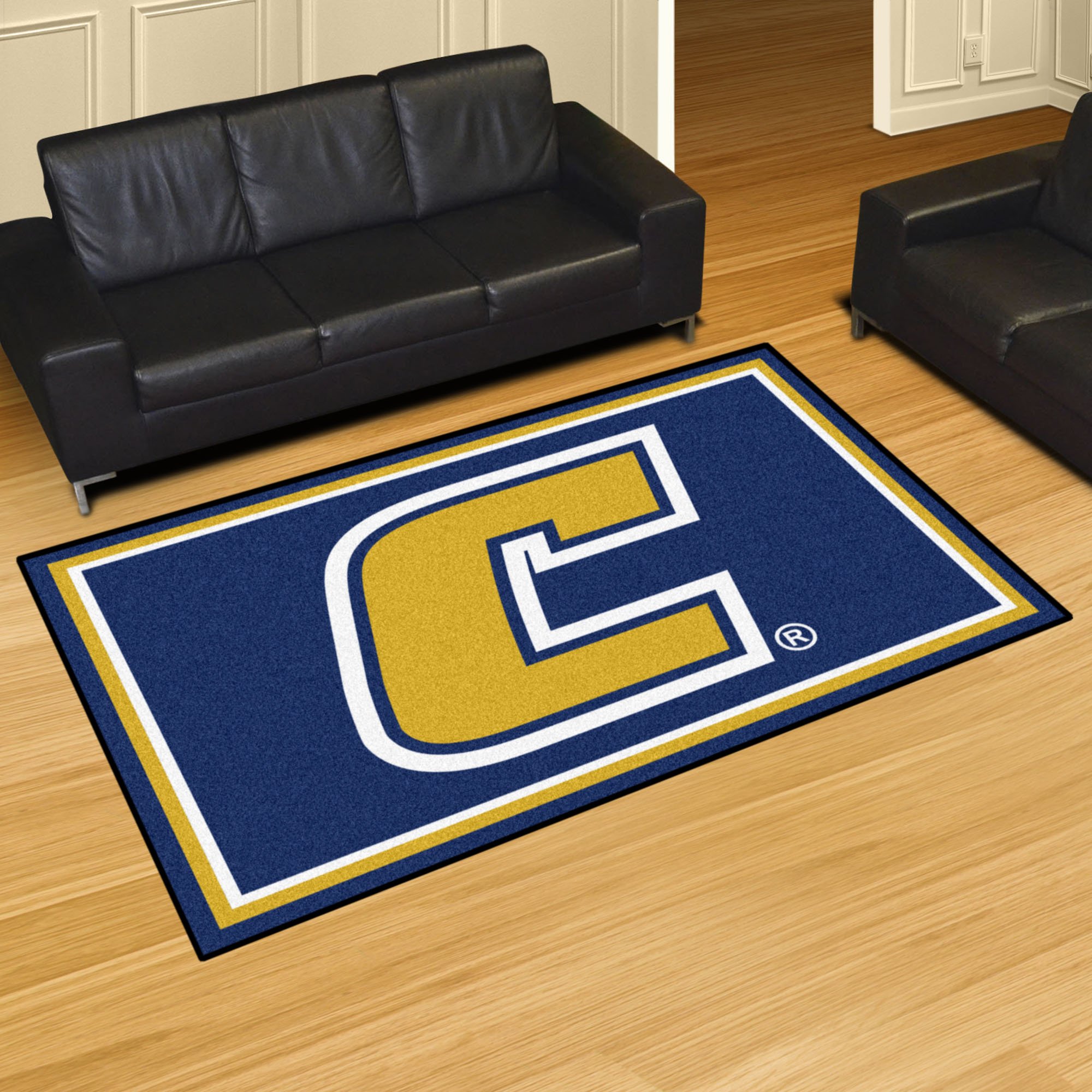 University of Tennessee at Chattanooga Area rug â€“ Nylon 5â€™ x 8â€™