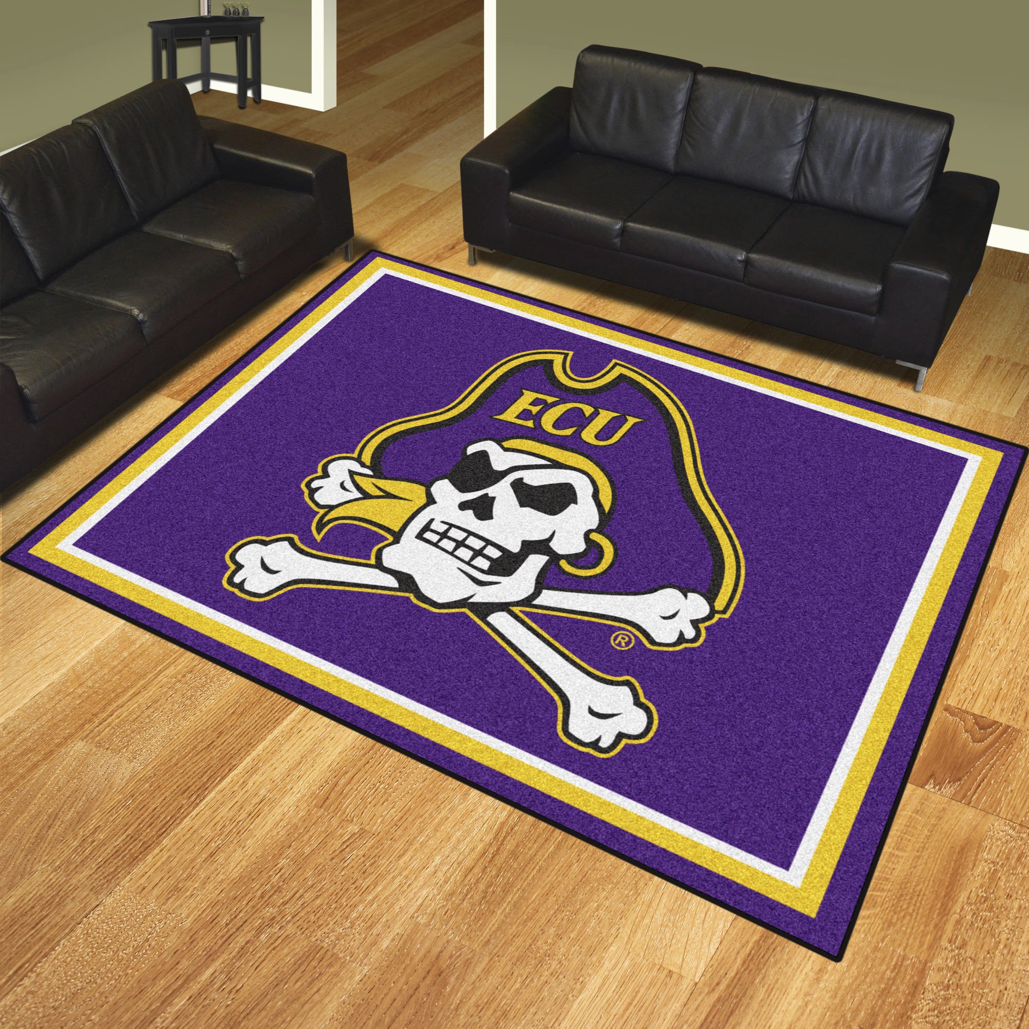 East Carolina University Area rug â€“ Nylon 8â€™ x 10â€™