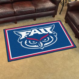 Florida Atlantic University Area Rug - 4â€™ x 6â€™ Nylon