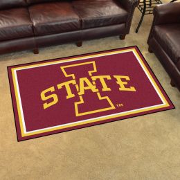 Iowa State Logo 4' x 6' Area Rug