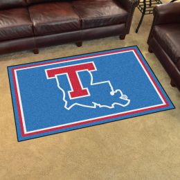 Louisiana Tech University Area Rug - Nylon 4â€™ x 6â€™