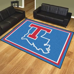 Louisiana Tech University Area Rug â€“ Nylon 8â€™ x 10â€™