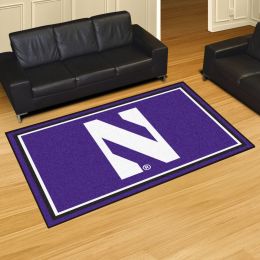 Northwestern University Area Rug - Nylon 5' x 8'