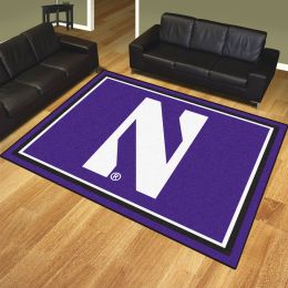 Northwestern University Area Rug - Nylon 8' x 10'