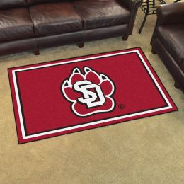 University of South Dakota Area Rug - 4' x 6' Nylon