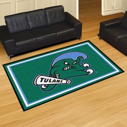 Tulane University Area rug – Nylon 5’ x 8’