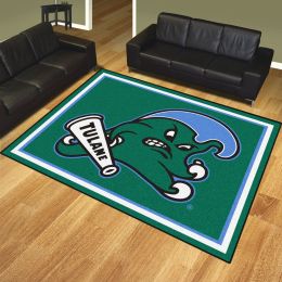 Tulane University Area rug â€“ Nylon 8â€™ x 10â€™