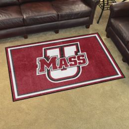 UMass Minutemen Area Rug - 4' x 6' Nylon