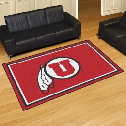University of Utah Area Rug - Nylon 5' x 8'