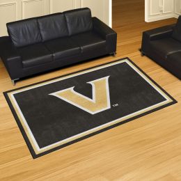 Vanderbilt Commodores Area Rug - 5' x 8' Nylon