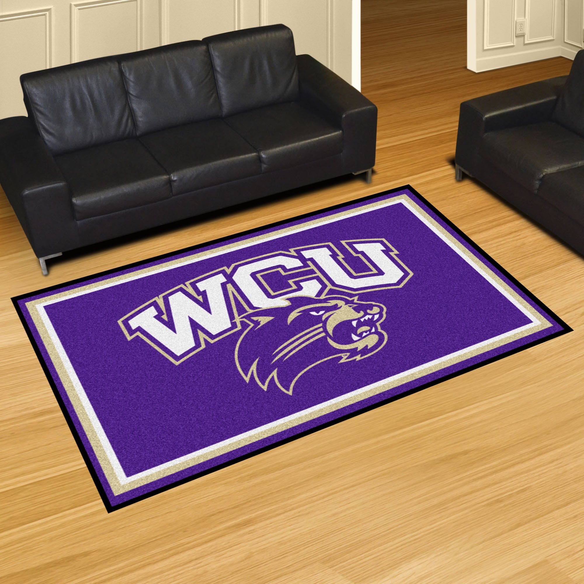 Western Carolina University Area Rug â€“ Nylon 5â€™ x 8â€™