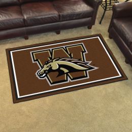 Western Michigan University Area Rug - 4' x 6' Nylon