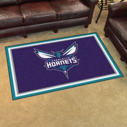 Charlotte Hornets Area Rug - Nylon 4â€™ x 6â€™