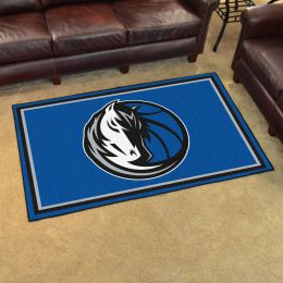 Dallas Mavericks Area Rug - Nylon 4â€™ x 6â€™