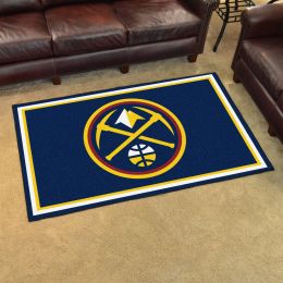 Denver Nuggets Area Rug - Nylon 4â€™ x 6â€™