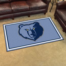 Memphis Grizzlies Area Rug - Nylon 4â€™ x 6â€™