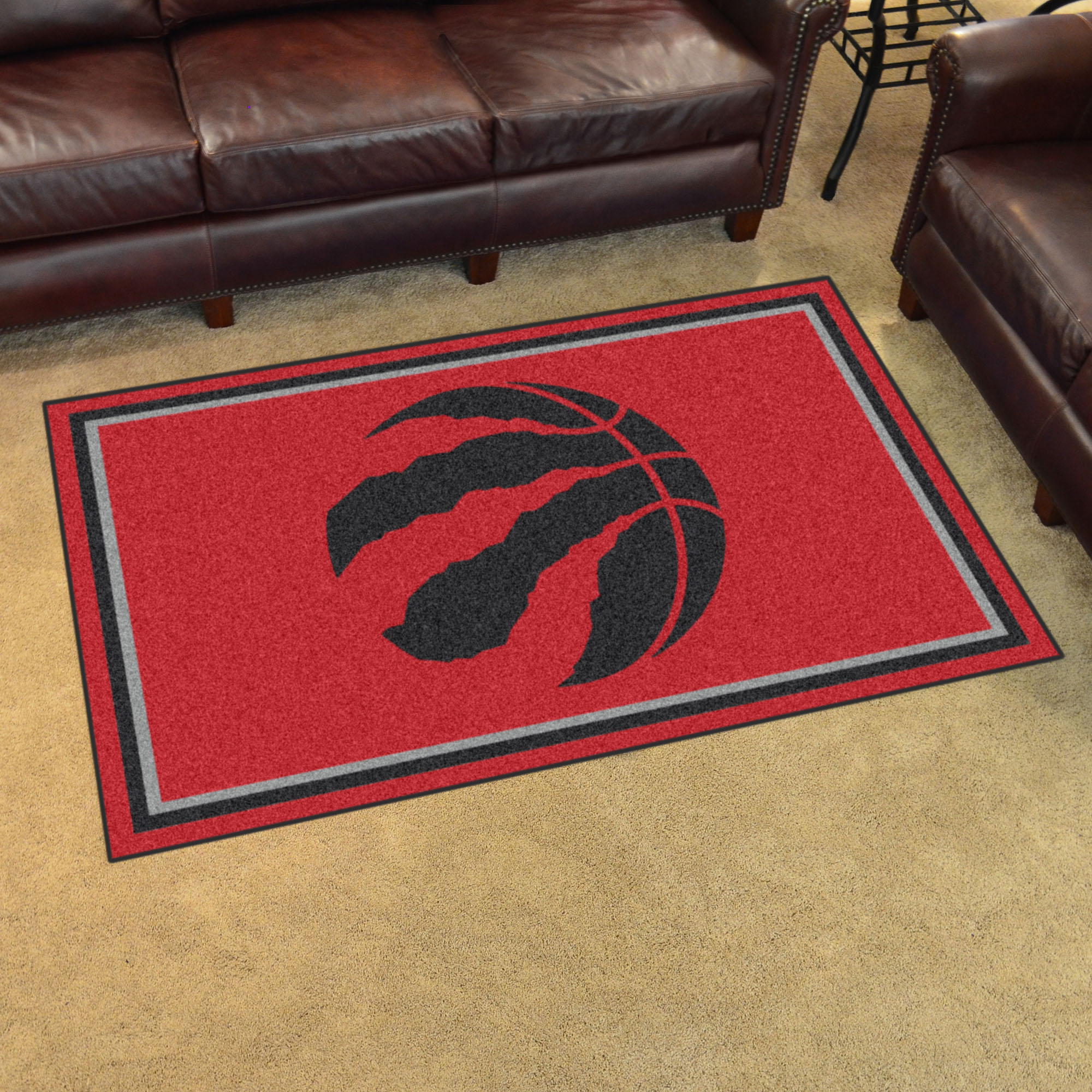 Toronto Raptors Area Rug - Nylon 4’ x 6’
