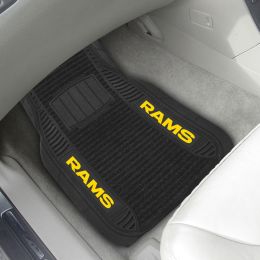 Los Angeles Rams Deluxe Car Mat Set â€“ Vinyl & Carpet