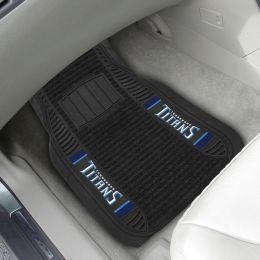 Tennessee Titans Deluxe Car Mat Set â€“ Vinyl & Carpet