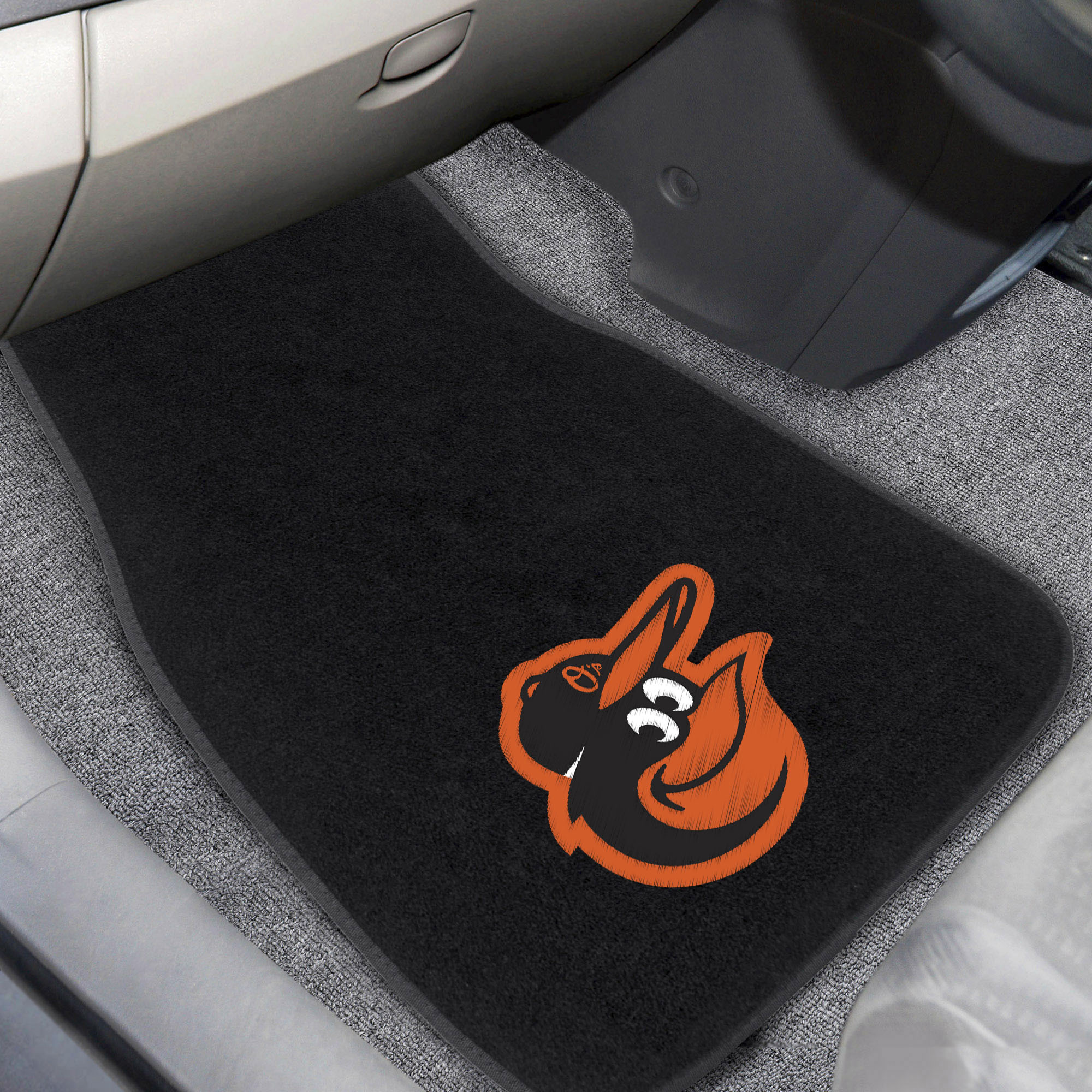 Baltimore Orioles Embroidered Floor Mat Set