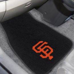 San Francisco Giants Embroidered Floor Mat Set